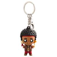 Wholesale personalized rubber cartoon cute 3d custom soft pvc keychain